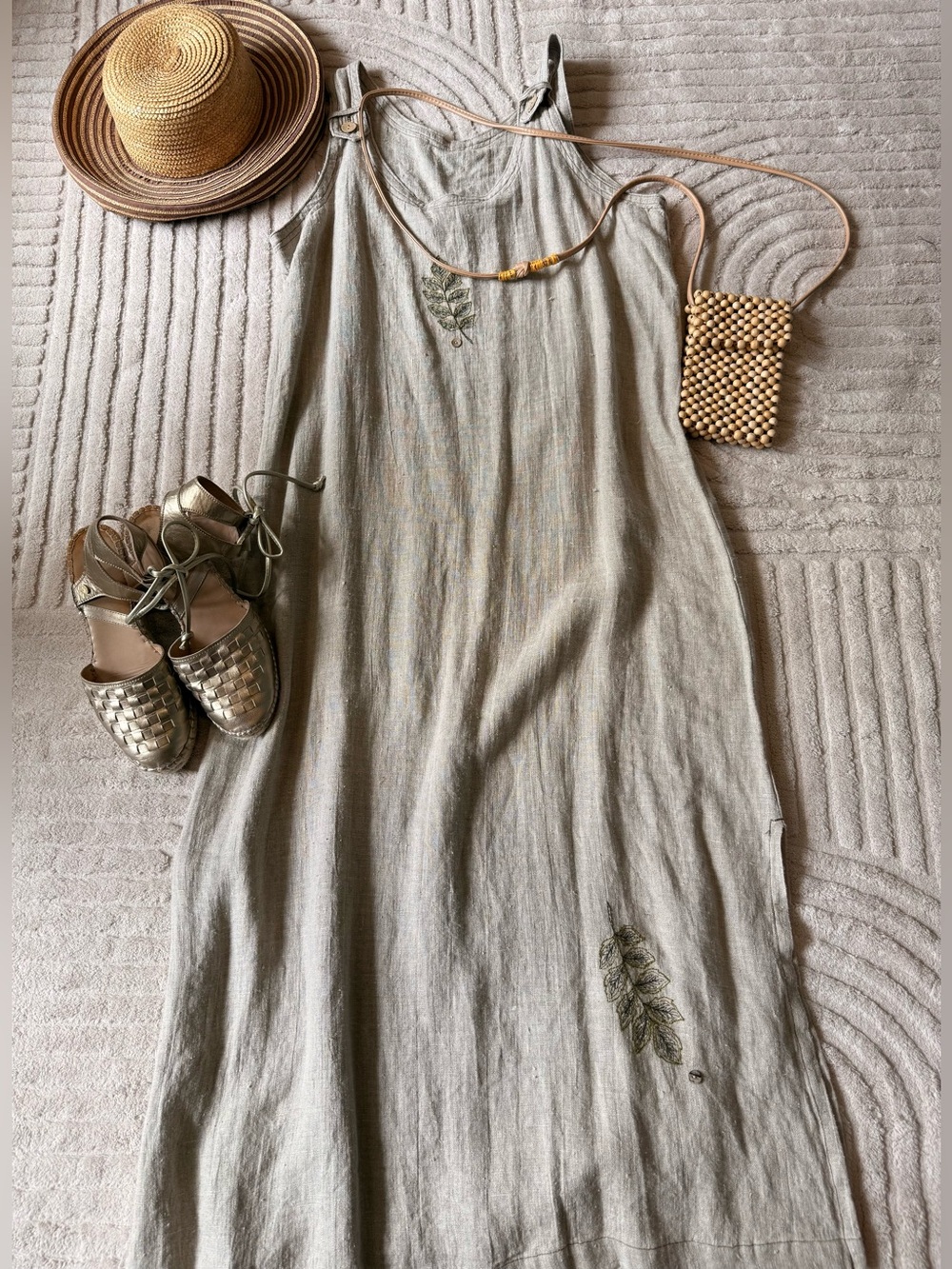 Soft Linen Tank Dress - Picture 13 of 13